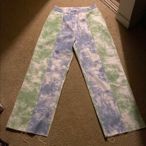 CIDER Colorful Tie-Dye Jean